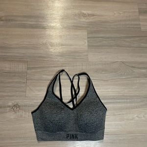 PINK active seamless air medium impact sports bra